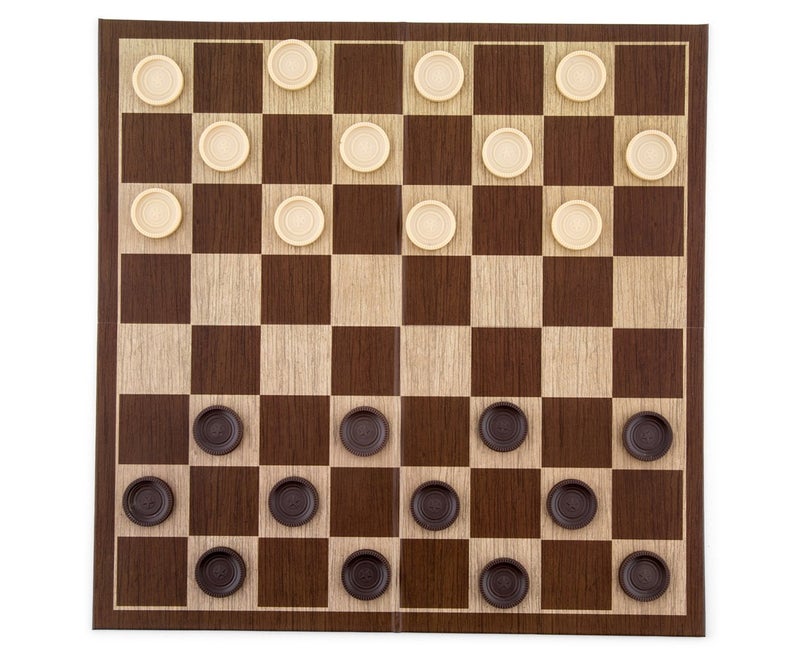 BATTAT Traditions Checkers Board Game 1 Set - Image 2